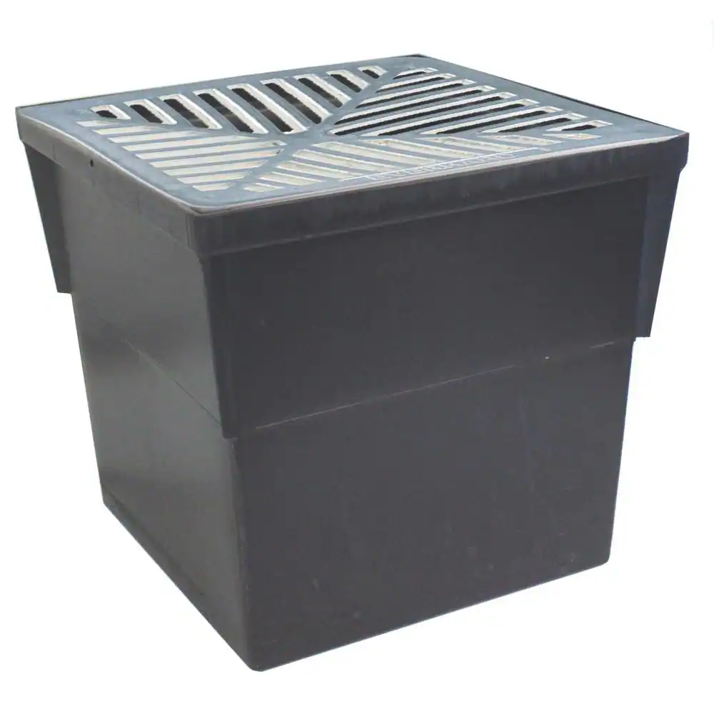 Catch Basin Water Pit for Trench and Channel Drain Systems 14 inch