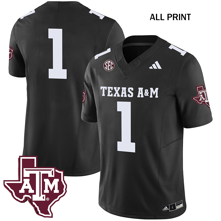 Texas A&M Aggies SEC #1 Team V2 Vapor Baseball Jersey – All Print Styles