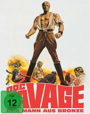 Doc Savage - Der Mann aus Bronze - Mediabook # BLU-RAY+DVD-NEU