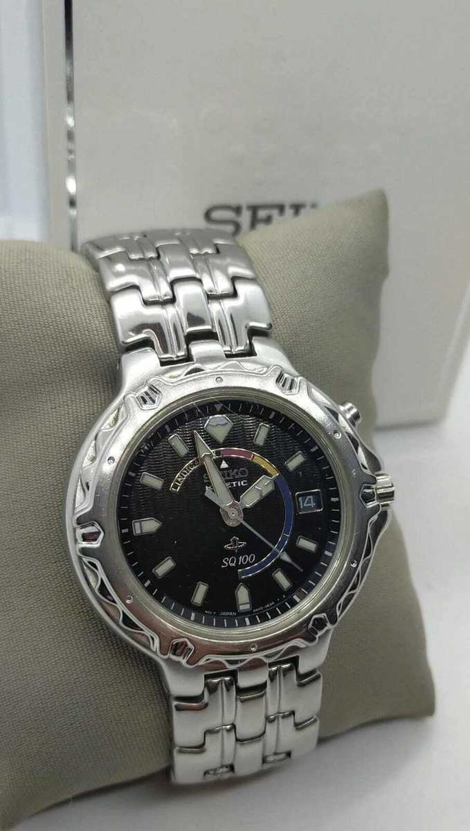 Seiko kinetic sq 100 sale