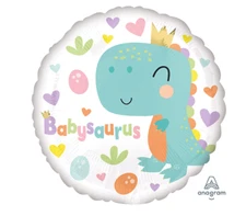 Dinosaur Helium Balloon Party Decor, 17" New Baby Balloon Babysaurus Balloon