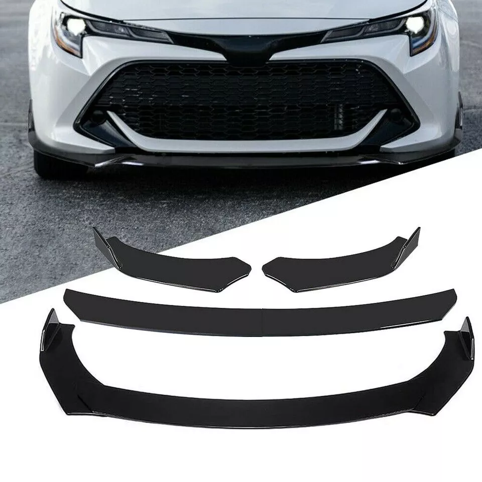For Mercedes-Benz Front Rear Bumper Lip Splitter Spoiler Side Skirt Foto 4 de 4