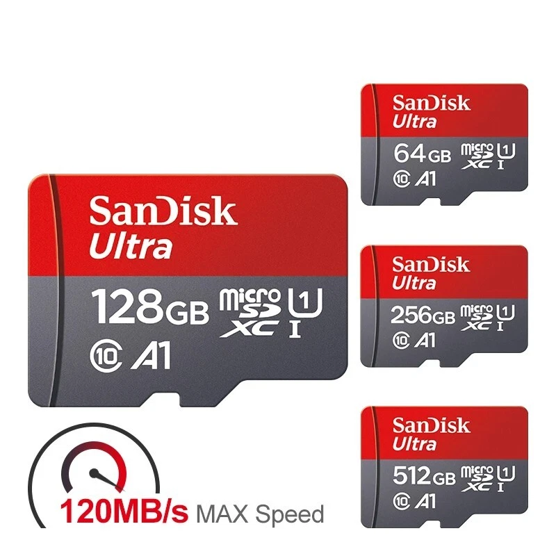 512GB Ultra Micro SD Card A1 Class 10 TF Flash Memory Phones SD TF Flash Card - Image 4 of 4