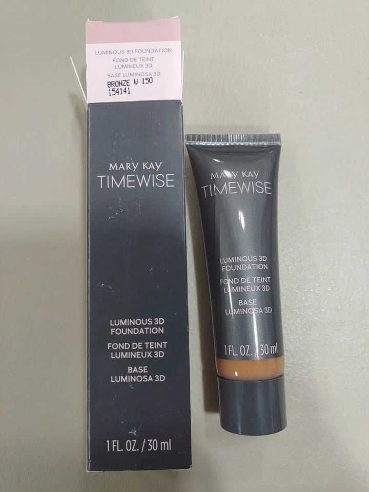Mary Kay TimeWise 3D Matte Foundation Bronze W 150 new Expires 02/27  - Image 2 of 4
