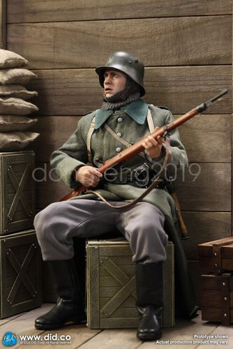1/6 DID D11014 WWI German Army Paul Baumer Action Figure Model New Gift - Picture 18 of 23