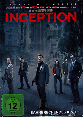 Inception  (DVD-Steelbook) - Leonardo Di Caprio - neu & ovp