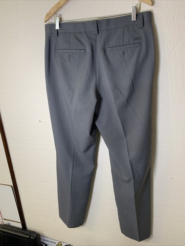 IZOD PerformX Men’s Golf Pants Size 34x32 Straight Leg Flat Front Gray - Picture 6 of 6