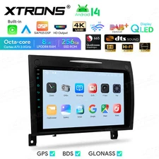 9" Android 14 Octa Core 8+256GB Car Stereo Radio GPS Car Play For Benz SLK-R171