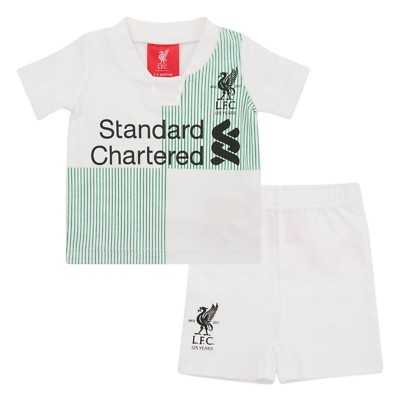 LIVERPOOL FC 3-6 MONTHS AWAY FOOTBALL SHIRT AND SHORTS SET