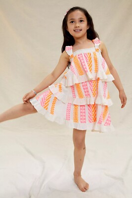 petra embroidered dress Petra Dress Cotton Voile in Auburn Floral| Jude Connally XS / Auburn Floral main image 1