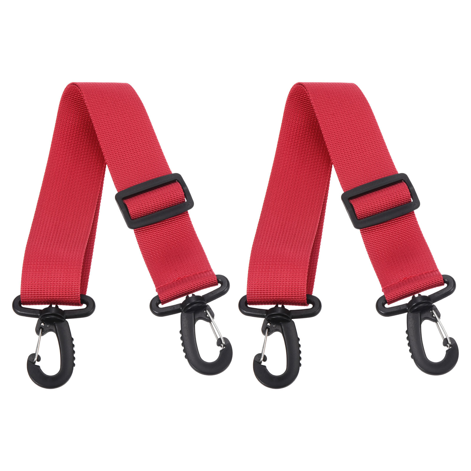 SALOMON Cinghia Porta Sci 70cmx3 8cm Confezione da 2 Cinghia per Scarponi da Snowboard Rosso