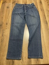 Gloria Vanderbilt Jeans, Women's Size 8, Blue, Denim, Straight Leg, Amanda