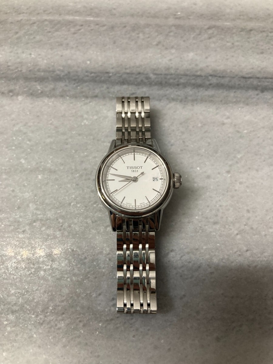 Tissot T085210A 27mm 3ATM Silver Quartz Analog Round Men's Tissot T085210A 27mm 3ATM Silver Quartz Analog Round Men's