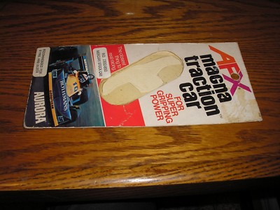 Vintage Aurora AFX Macna Traction #1932 Mercury Stock Car CARD Free Shipping