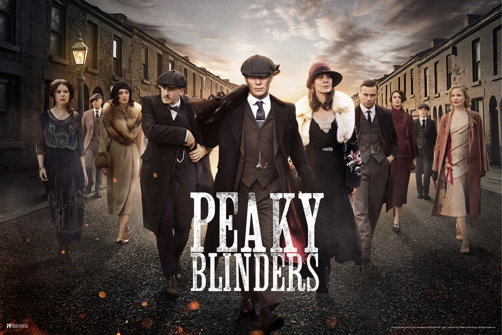 Peaky Blinders Season Key Art Shelby Company Limited Tommy TV Show Poster 12x18
