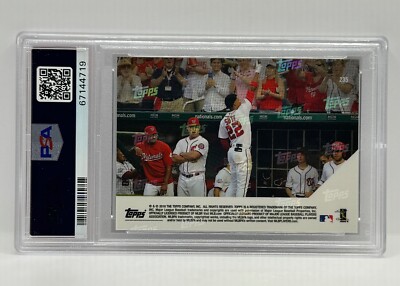 JUAN SOTO Rookie Card 2018 Topps Now #235 PSA 10 GEM MT 10 