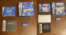 Sudoku Fever and Sorry! (Nintendo Game Boy Advance Box, Manuals, Game CIB