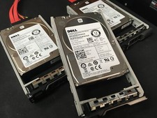 LOT OF 20 DELL 1.2TB 10K 6G 2.5" SAS ST1200MM0088 DP/N 036RH9 W/ DELL TRAYS