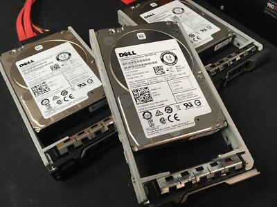 *LOT OF 20* DELL 1.2TB 10K 6G 2.5'' SAS ST1200MM0088 DP/N 036RH9 W/ DELL TRAYS