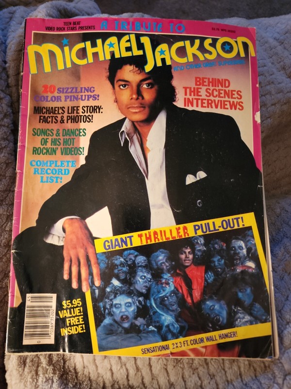 1980's SUMMER TEEN BEAT MAGAZINE -A TRIBUTE TO MICHAEL JACKSON AND OTHERS