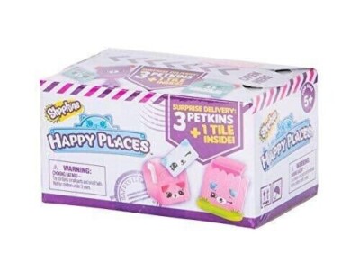 (1) SHOPKINS Happy Places Surprise Delivery Blind Bags Petkins Tile  Sealed