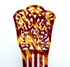 Victorian hair comb interlaced design - NO US IMPORT FEES