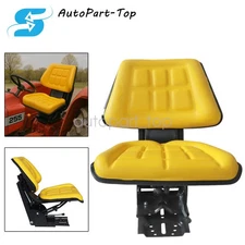 Yellow Tractor Suspension Seat For John Deere 1020, 1530, 2020, 2030, 2040 2240