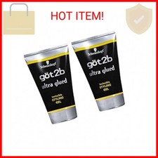 Got 2b Ultra Glued Invincible Styling Gel, 1.25 Ounce 2 Pack