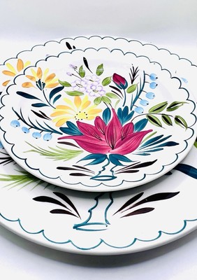 Midwinter Stylecraft / Bella Vista / 2er Set Teller / Vintage / Lebendig / sehr guter Zustand