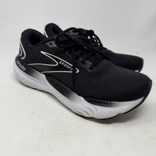 Brooks Running Shoes Womens 7.5 Glycerin 21 Black White 1204081B090 EUC
