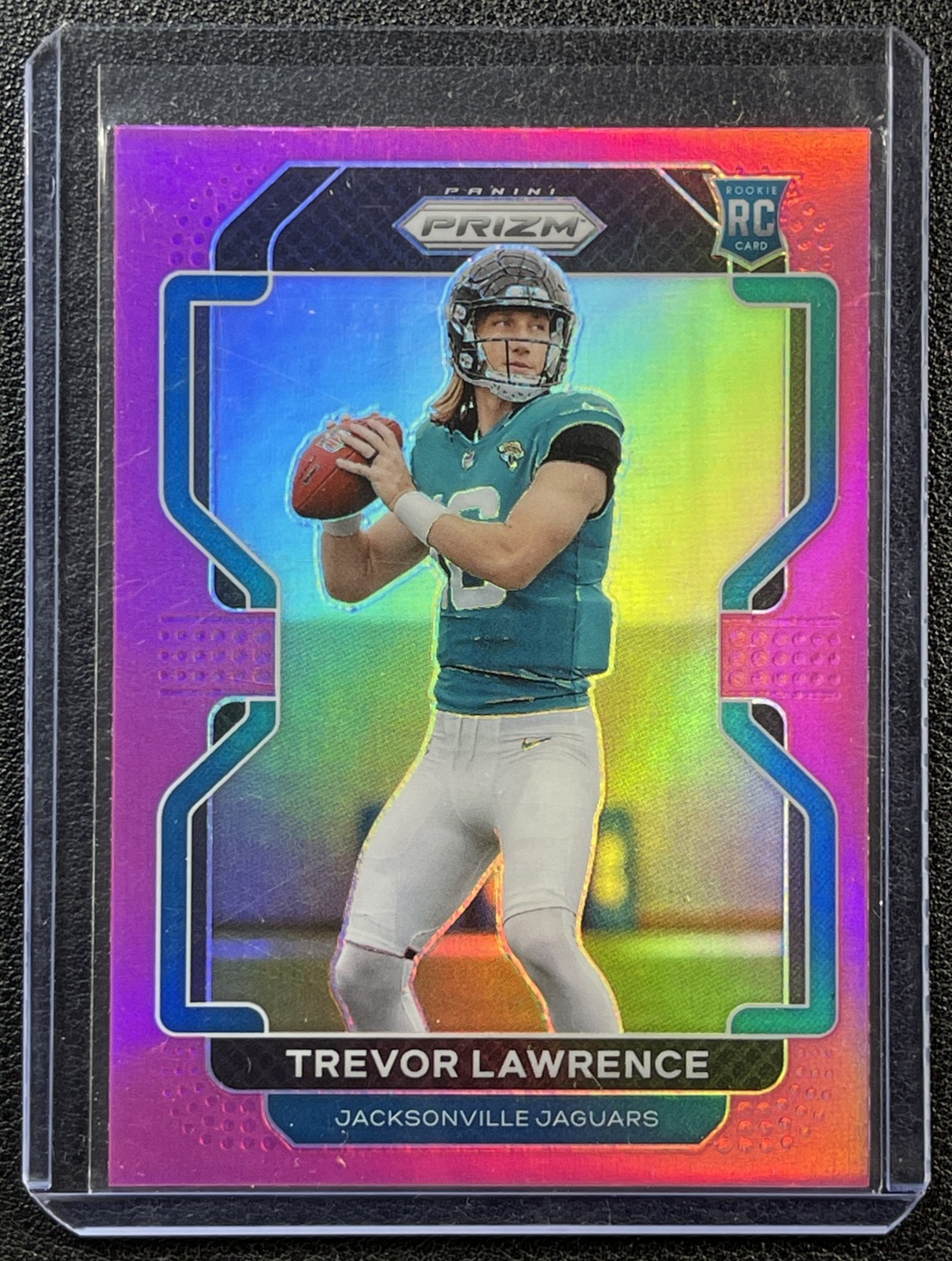TREVOR LAWRENCE 2021 PANINI PRIZM #331 ROOKIE PINK RC JAGUARS