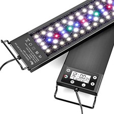Aquarium Light,Multi-Function Fish Tank Led Light 24/7 DIY Auto 16W 18"-24" 
