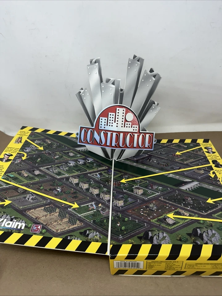 Constructor by Acclaim PC, 1997 Big Box Game - New Sealed - Image 2 of 4