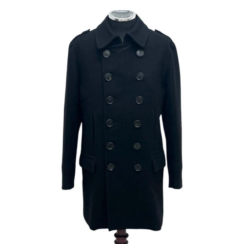 Cappotto doppiopetto Dior Homme 06AW Eddy Period misto lana cashmere P Uomo F