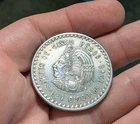 Photo of a 1948 Mexico 5 Pesos Silver from an eBay listing that sold on Jul 23, 2026