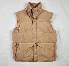 Vintage Frostline Kit Puffer Vest Brown Puffer Men’s L Insulated Made in USA