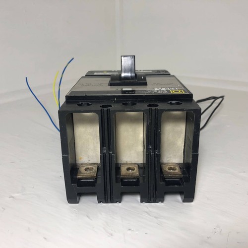 Square D KCF342501386 250A Breaker KCF34250 w/ Shunt & Aux 480 VAC 3P 250 Amp - Picture 8 of 8