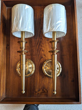 2 Hudson Valley Wall Sconces 4901-AGB Aged Brass - New / Huge Discount 2 Hudson Valley Wall Sconces 4901-AGB Aged Brass - New / Huge Discount