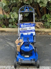 NEW Kobalt 24V 20" Self-Propelled Lawn Mower w/Batteries & Charger #KLMS1024B-03