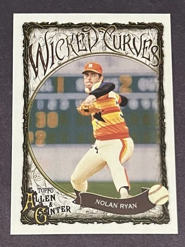 2025 Topps Allen & Ginter NOLAN RYAN Wicked Curves #WC-3 Houston Astros - Picture 1 of 2