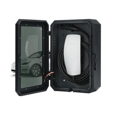 Wall Charger Station Box Compatible with Tesla Gen 3 Indoor/Outdoor Cable Org...