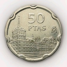 Spain 50 Pesetas 1997 Coin Juan De Herrera Z1548