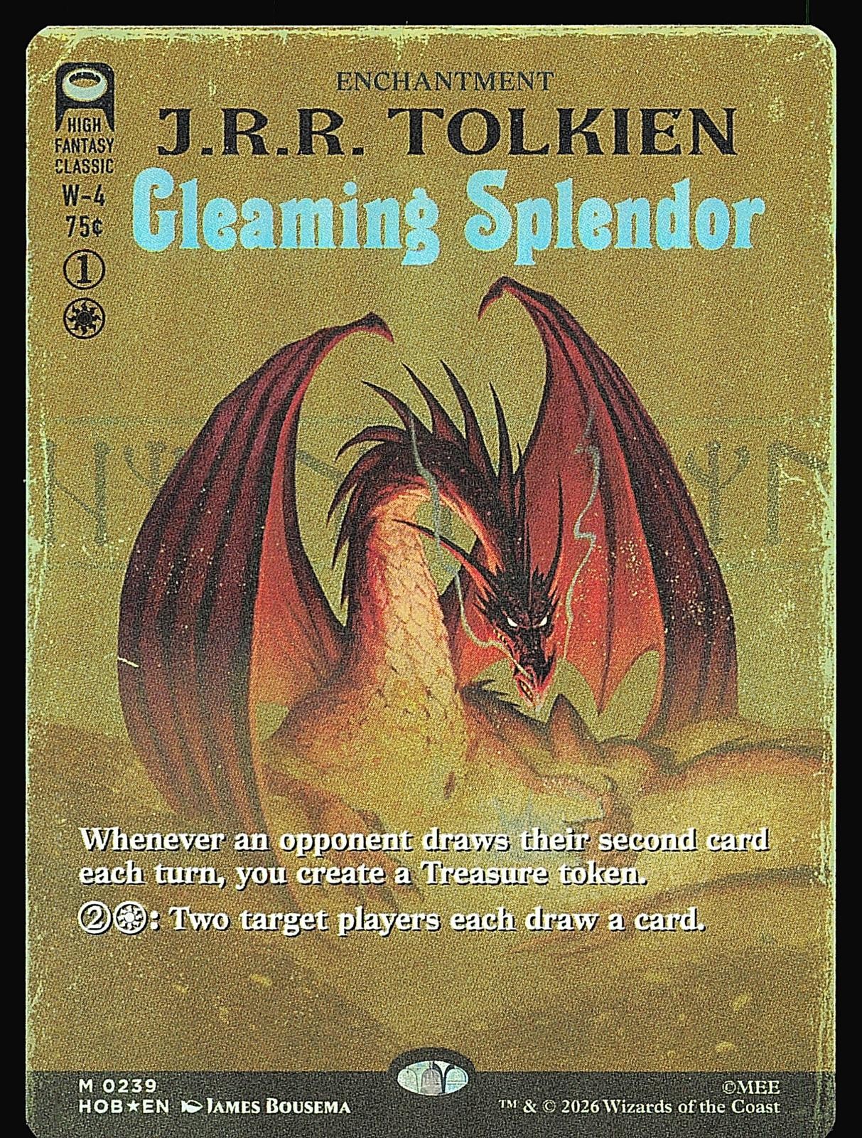 The Hobbit #239 Gleaming Splendor (Borderless) FOIL