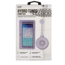 Ijoy Hydro-Tunes Combo Pack IPX4 Waterproof Shower Speaker Waterproof Phone Case