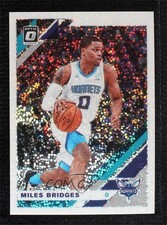2019-20 Panini Donruss Optic White Sparkle Prizm Miles Bridges #34 0d44