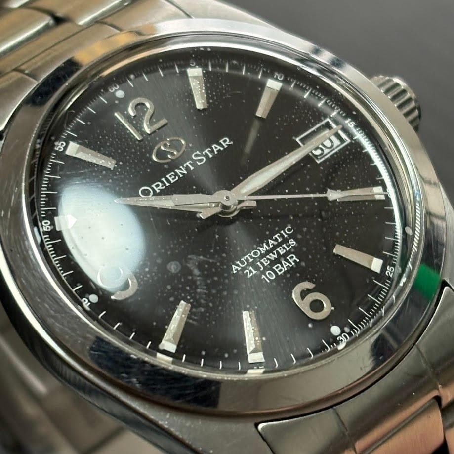 Orient Star automatic wristwatch transparent back… - image 3