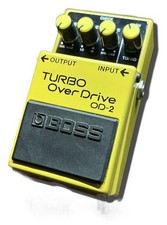 BOSS OD-2 Turbo OverDrive Pedal 6537 Tested & Works
