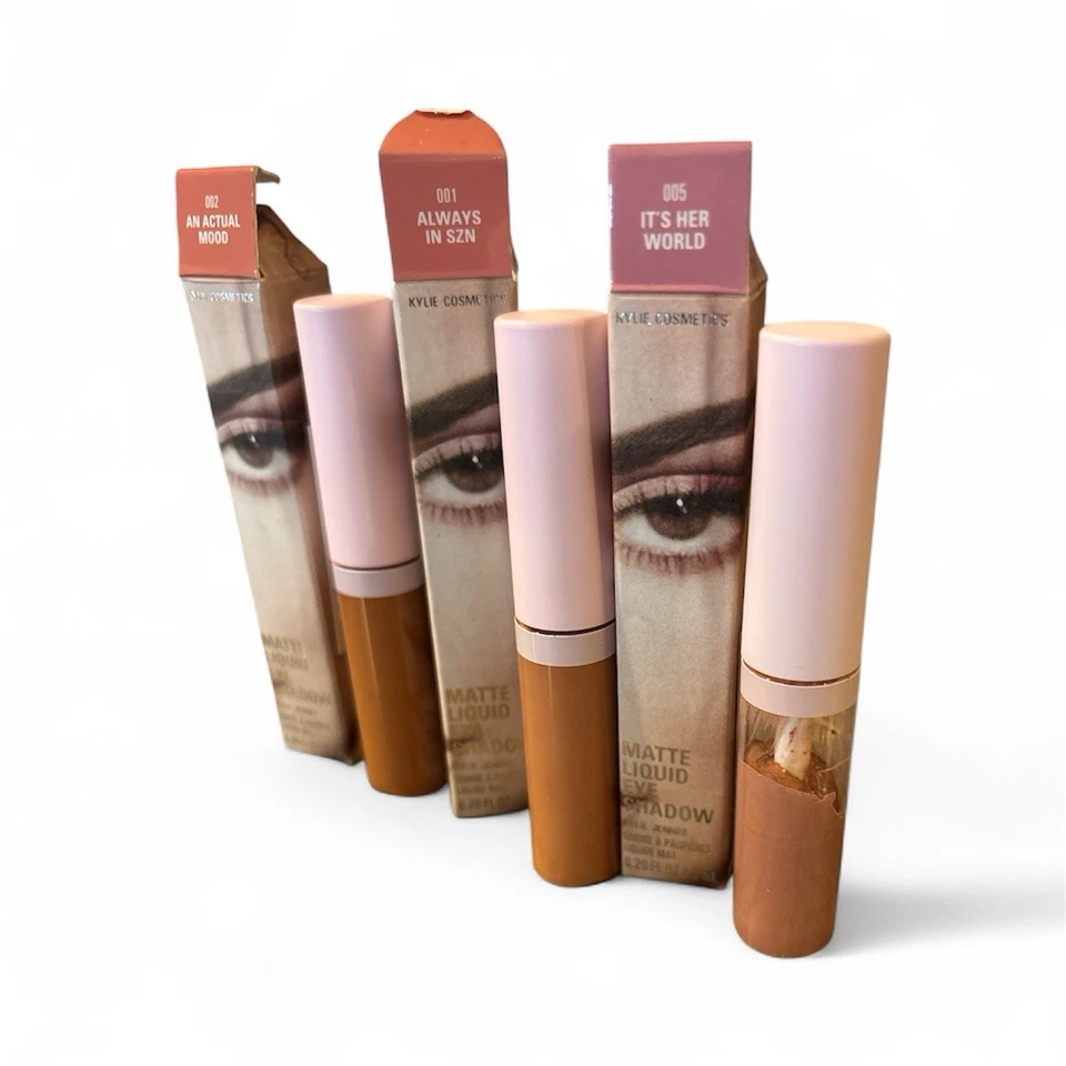 Sombra de ojos líquida mate Kylie Jenner .2FL OZ 2 nueva en caja envío gratuito Foto 4 de 4
