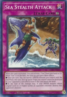 Sea Stealth Attack - LED9-EN030 - Common - 1st Edition - Near Mint