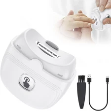 Automatic Electric Nail Clipper Baby Electric Nail Trimmer 2 Speed Rechargeable 